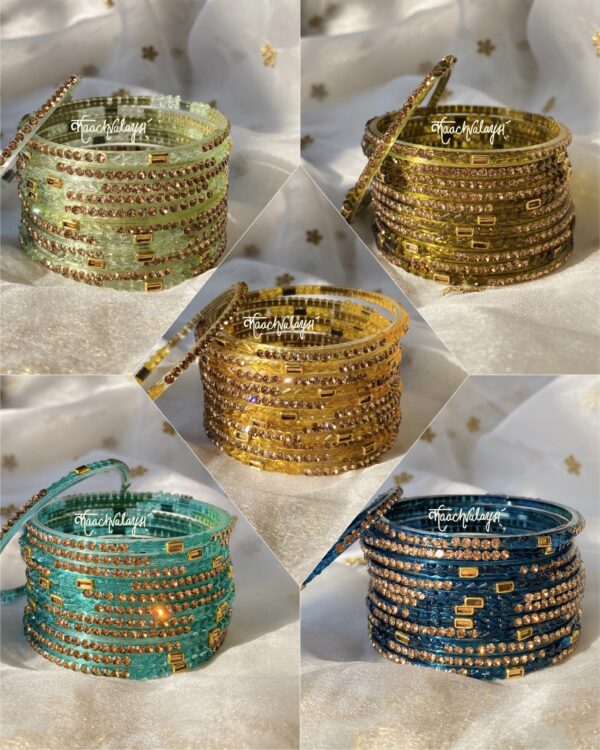 Khwab Bangles (Set of 10 Shades) - Image 5