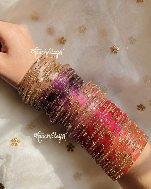 Khwab Bangles (Set of 10 Shades) - Image 4