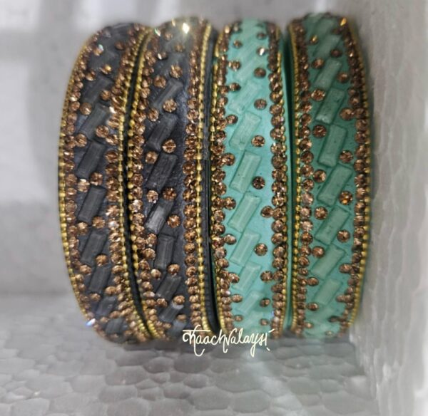 Zircon Kangan Set 2 (Size 2.8)