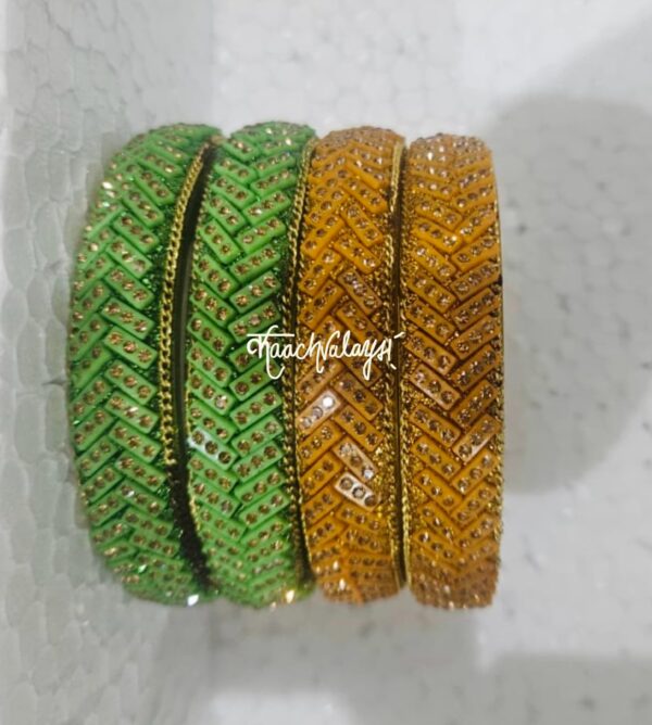 Zircon Kangan Set 3 (Size 2.8)