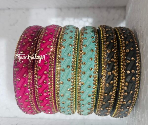 Zircon Kangan Set 4 (Size 2.8)