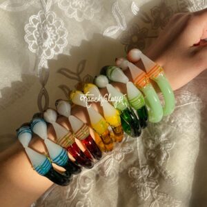 Bud Crystal Kangan (per pair)