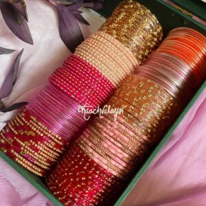 Pink Bangles Set