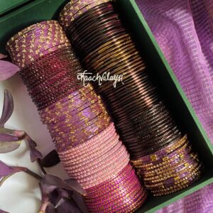 Purple Bangles Set