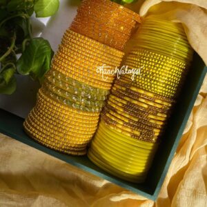Yellow Bangles Set