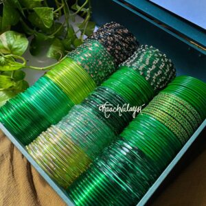 Green Bangles Set