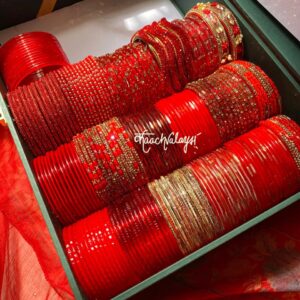 Red Bangles Set
