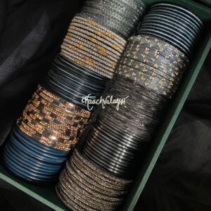 Grey Bangles Set