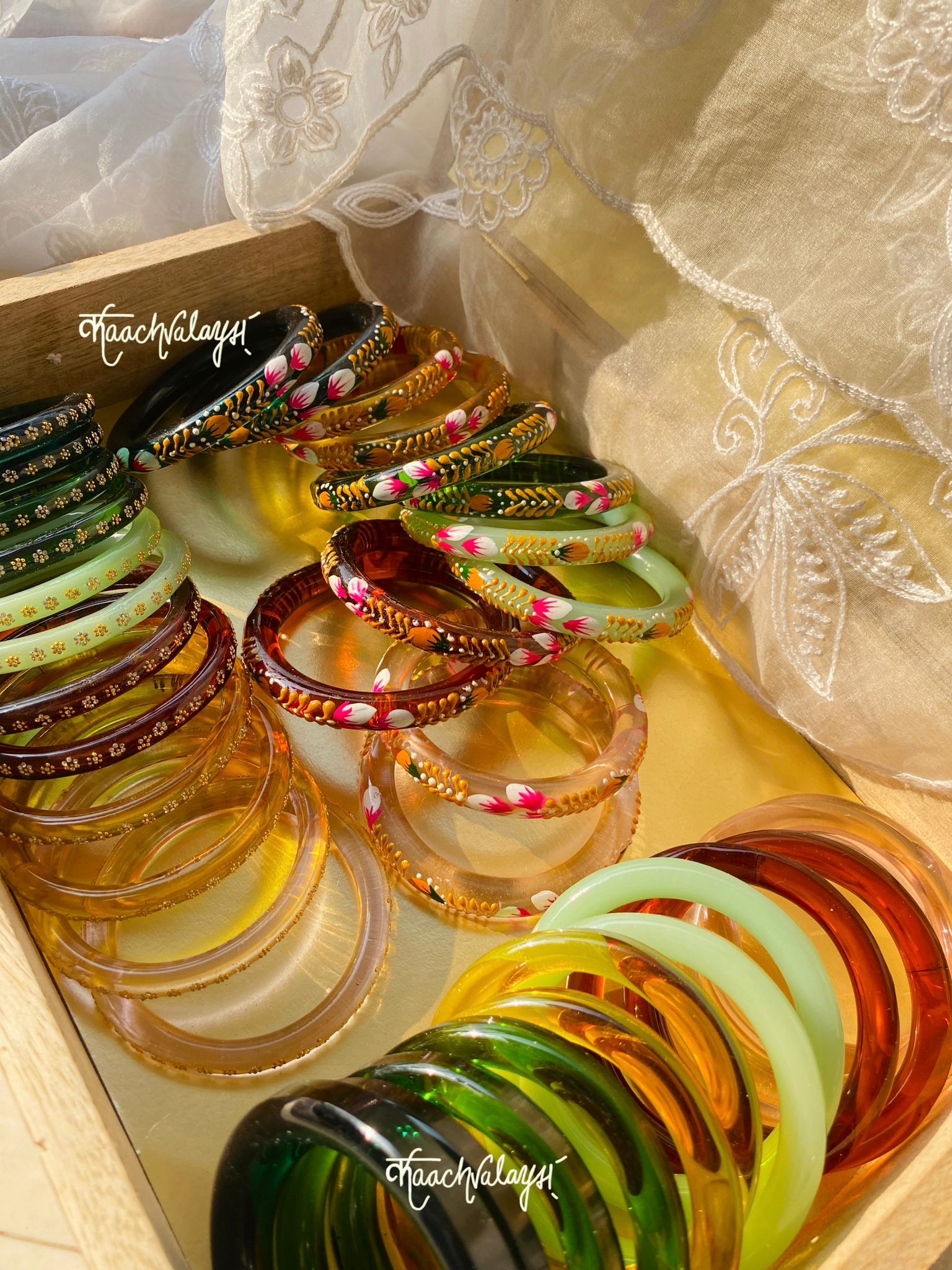 Polki Bangles