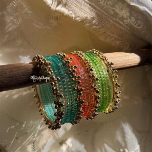 Ghunghroo Bangle Set 7 (Size 2.10)