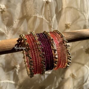 Ghunghroo Bangle Set 4 (Size 2.10)