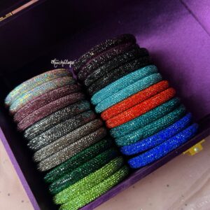 Zircon Kangan Set (with box) Size 2.6