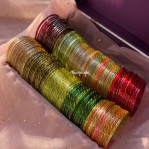 Gulzar Bangles (Set of 10 Shades)