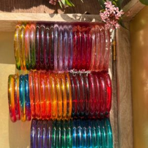 6mm Borosil Bangles (Set of 4)