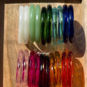 10mm Faceted Crystal Kangan (pair)