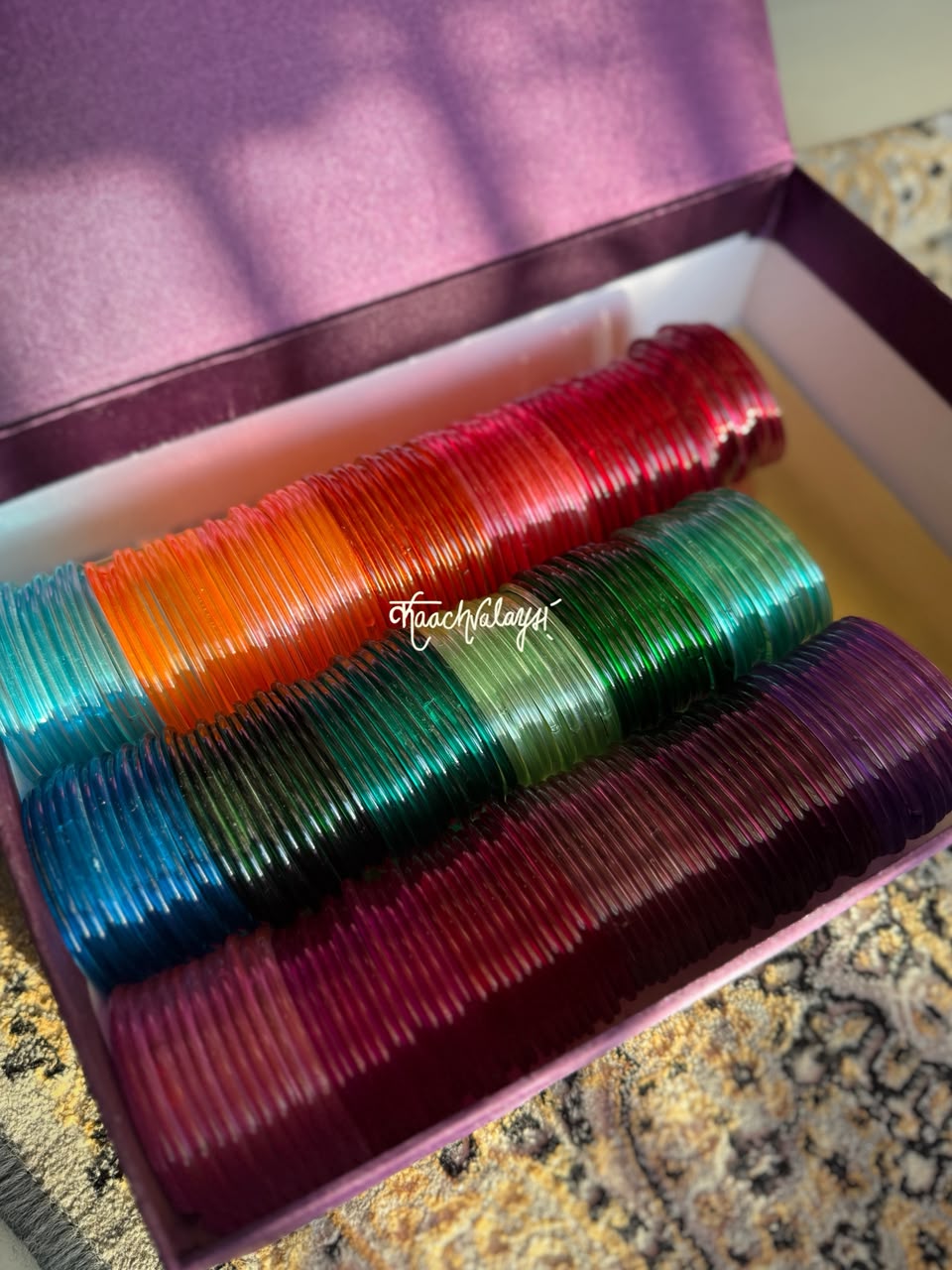 Safi Bangles (Set of 19 Shades) with Box - Image 7