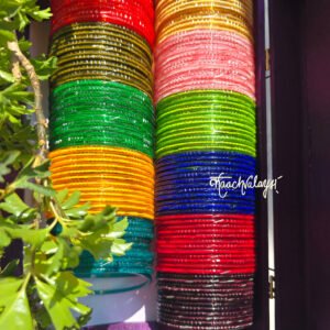 Glass-cut Bangles (per dozen)