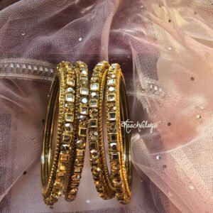 Kundan Kangan (Set of 4 Kangan)