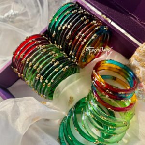 Ira Crystal Kundan Kangan (Set of 4 Kangan)