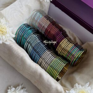 Luster Bangles (Set of 8 Bangles)